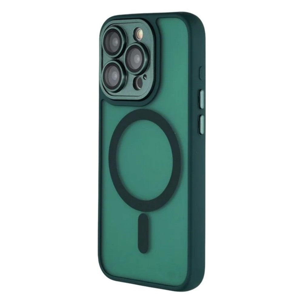 WANLONFENG For iPhone 11 Pro Max Case Compatible with MagSafe  QB Series PC TPU Phone Cover with Screen Film