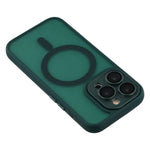 WANLONFENG For iPhone 11 Pro Max Case Compatible with MagSafe  QB Series PC TPU Phone Cover with Screen Film