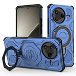 Xiaomi Redmi K80 5G / Poco F7 Pro 5G Magnetiskt Skal Roterande Metallstativ PC + TPU mobil Baksida