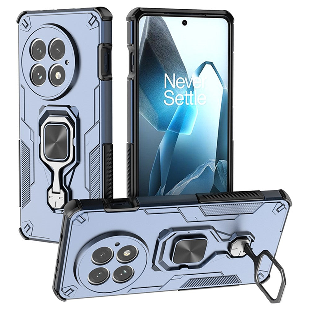 OnePlus 13-skal, roterbart ringstöd, PC + TPU, stötsäkert mobilskal
