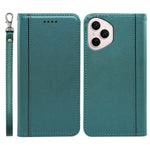 For Honor 400 Pro 5G (Global) Wallet Case Magnetic Closing PU Leather Phone Cover with Wrist Strap
