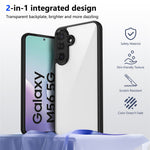 Til Samsung Galaxy M56 5G Cover Mat Hudfølelse Gennemsigtig PC + TPU Stødsikkert Telefonbagcover