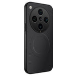 WANLONFENG Magnetiskt Skal För Oppo Find X8 Pro 5G TQ-serien Kolfiberstruktur PC TPU mobilskal