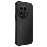 WANLONFENG Magnetiskt Skal För OnePlus 13 TQ-serien Kolfiberstruktur PC TPU mobilskal