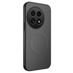 WANLONFENG Magnetiskt Skal För OnePlus 13 TQ-serien Kolfiberstruktur PC TPU mobilskal