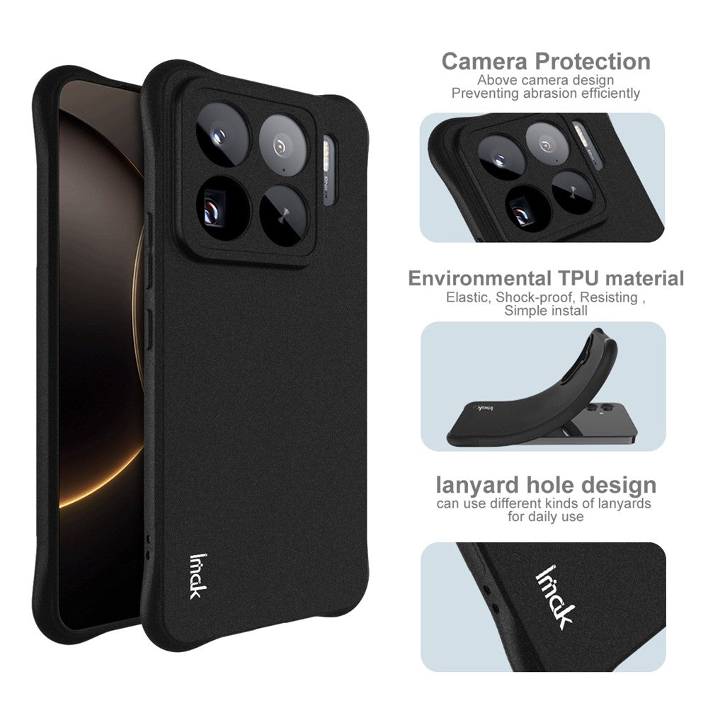 IMAK För Xiaomi 15S Pro Skal TPU mobilskydd Airbag Stötsäkert Skydd