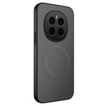 WANLONFENG For Honor Magic7 5G Magnetic Case  TQ Series Carbon Fiber Texture PC TPU Phone Cover