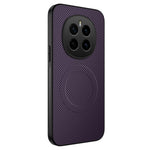 WANLONFENG For Honor Magic7 5G Magnetic Case  TQ Series Carbon Fiber Texture PC TPU Phone Cover