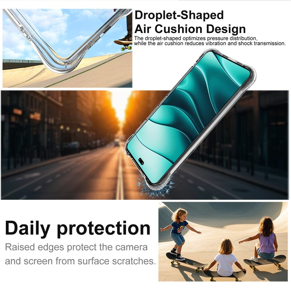 IMAK For Honor 400 Pro 5G (Global) Case TPU Phone Cover Airbag Shockproof Protection
