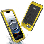 IP68 Waterproof Phone Case for iPhone 17e / 16e Metal + Silicone Cover with Screen Protector