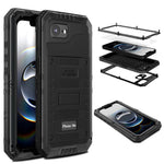 IP68 Waterproof Phone Case for iPhone 17e / 16e Metal + Silicone Cover with Screen Protector