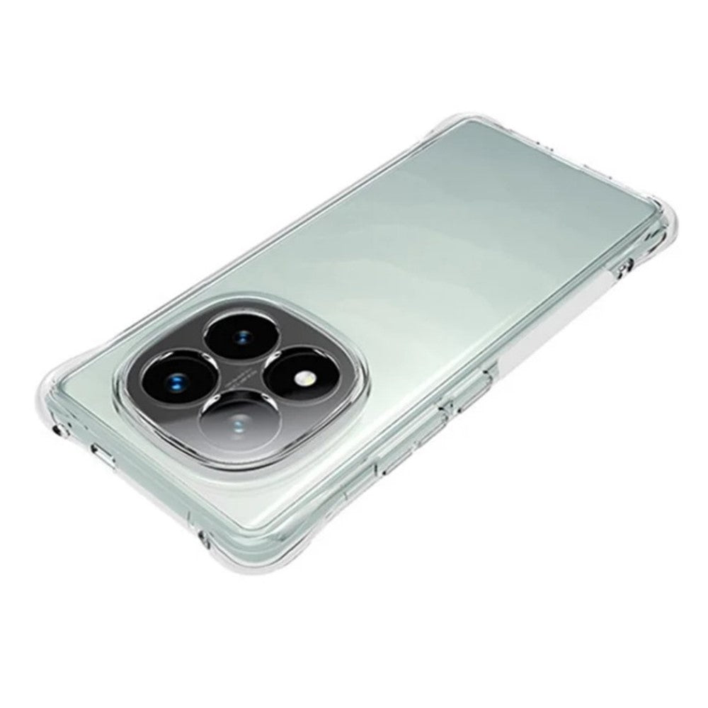 WANLONFENG For Xiaomi Redmi Note 14 Pro+ 5G Clear TPU Case  TM Series 2.0mm Phone Back Cover
