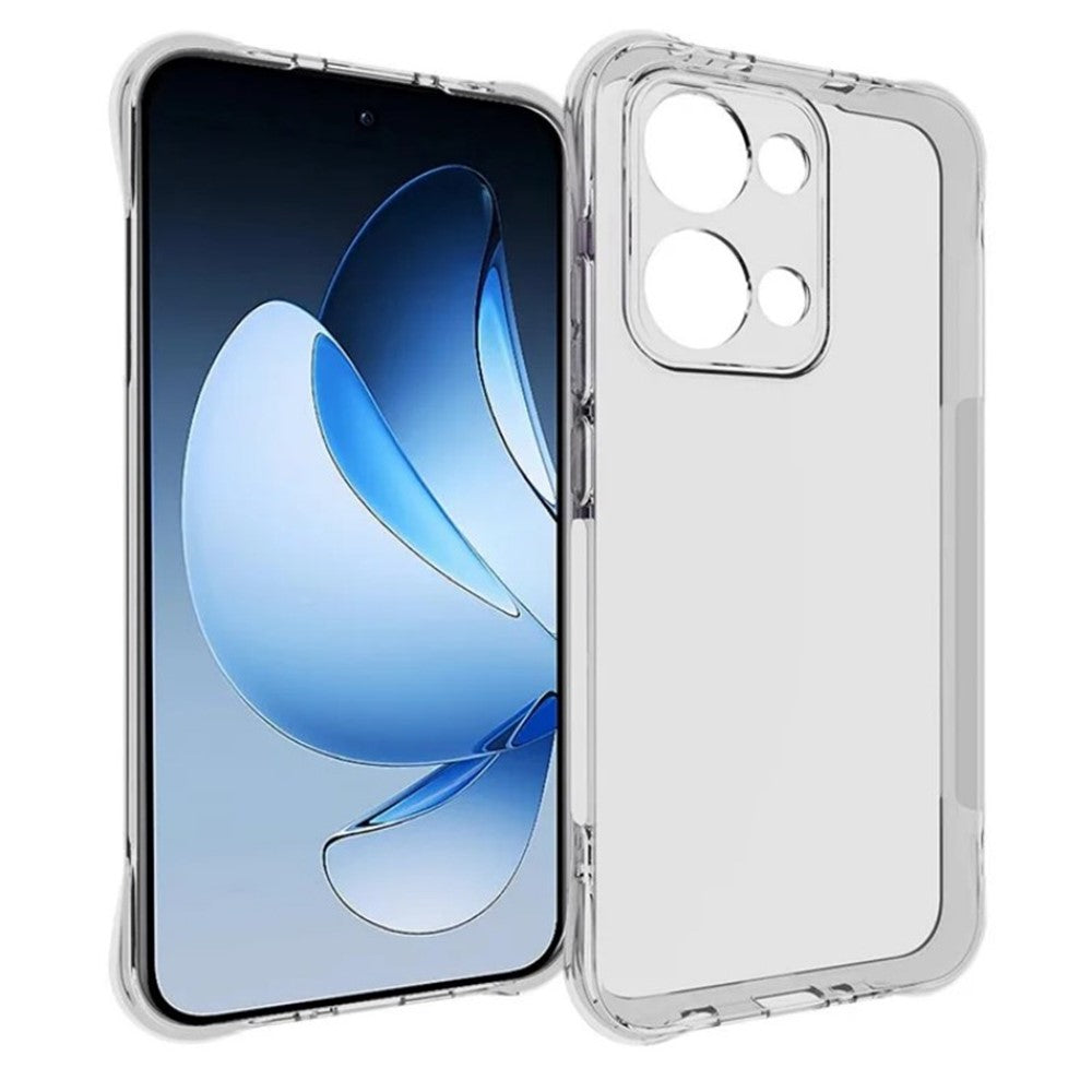 WANLONFENG För Oppo Reno13 5G (Global) Genomskinligt TPU-skal TM-serien 2,0 mm mobilbaksida