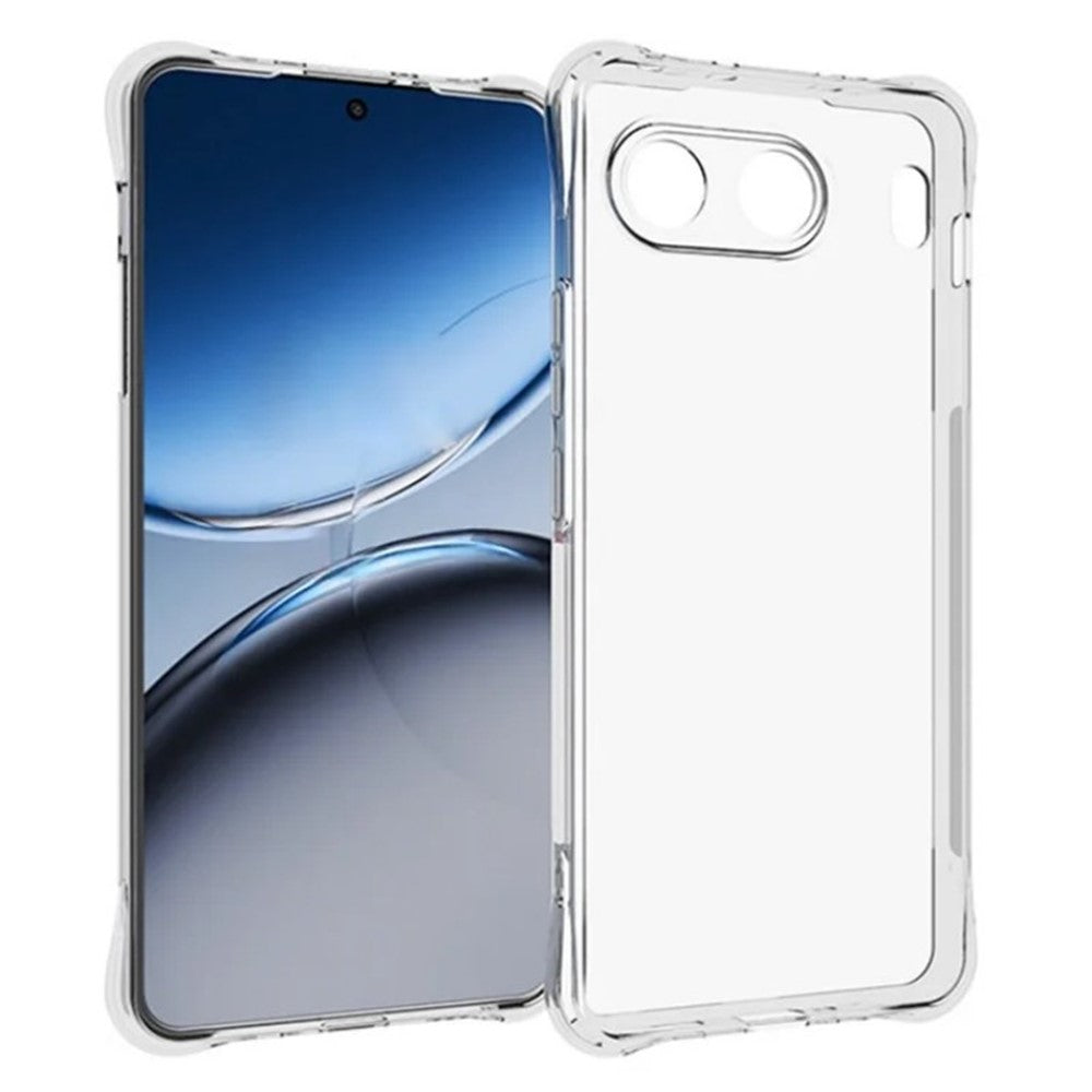 WANLONFENG För OnePlus Nord 4 Genomskinligt TPU-skal TM-serien 2,0 mm mobilbaksida