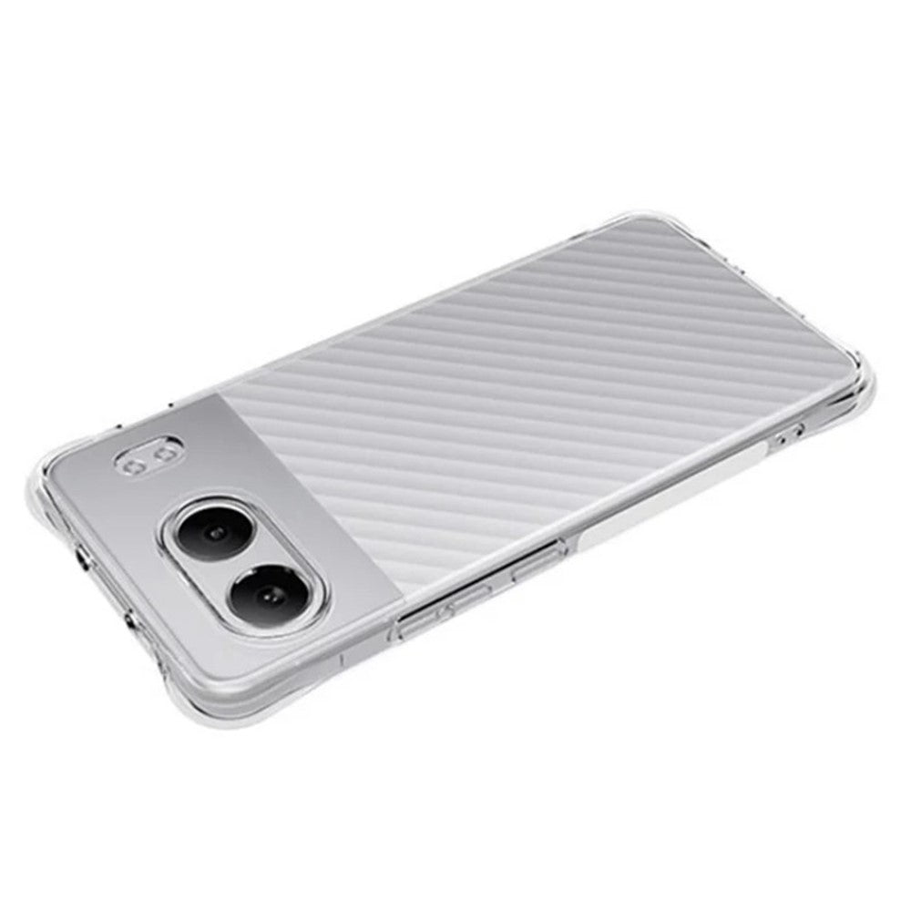 WANLONFENG För OnePlus Nord 4 Genomskinligt TPU-skal TM-serien 2,0 mm mobilbaksida