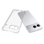 WANLONFENG För OnePlus Nord 4 Genomskinligt TPU-skal TM-serien 2,0 mm mobilbaksida