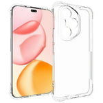 WANLONFENG For Honor 400 Pro 5G (Global) Gennemsigtigt TPU Cover  TM Serie 2.0mm Telefon Bagside Cover