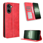 OnePlus Nord CE5 5G / Ace 5 Racing 5G Läderfodral Plånboksfodral Retro Textur mobilskal