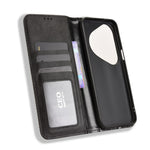 For Huawei Pura 80 Ultra Leather Case Wallet Stand Retro Texture Phone Cover