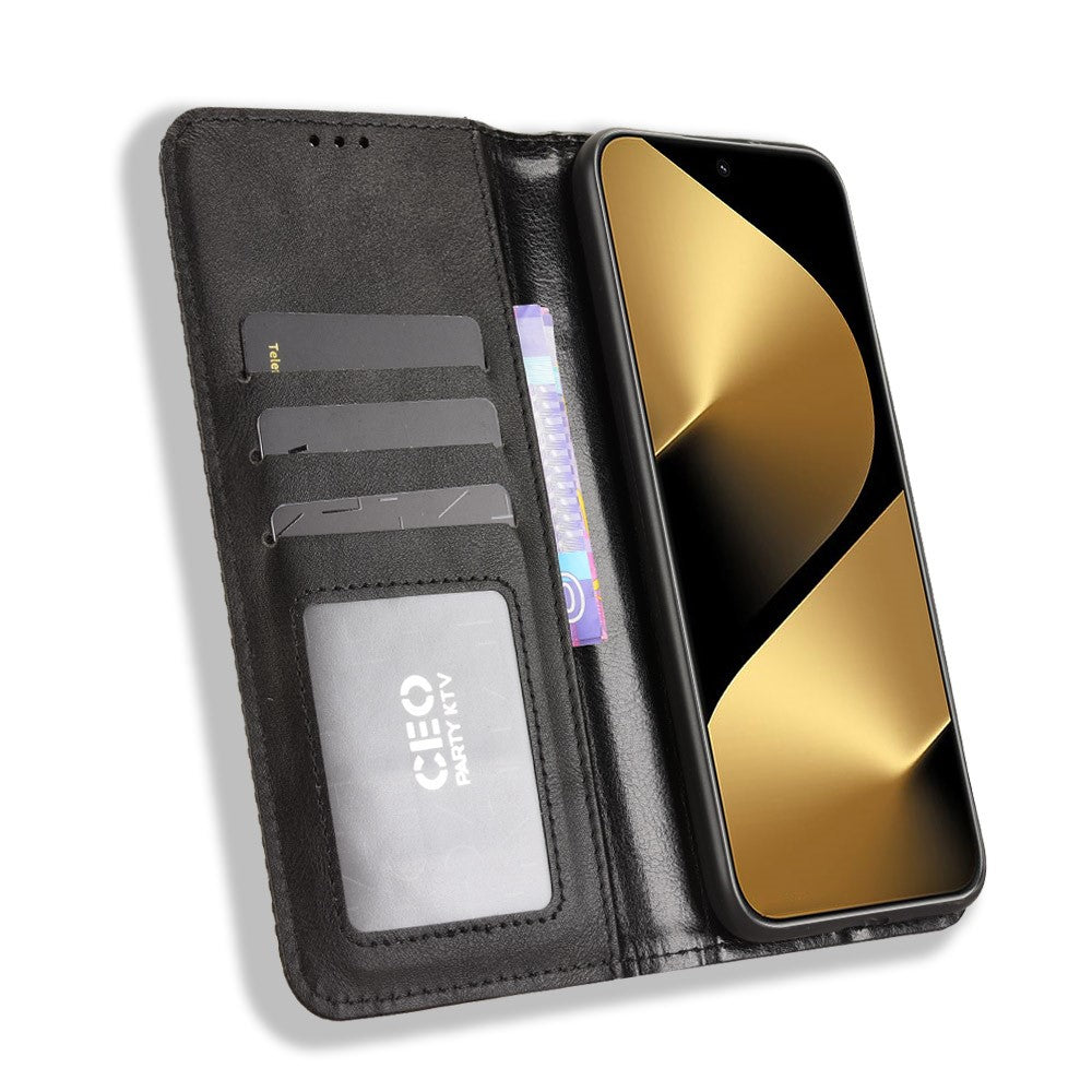 For Huawei Pura 80 Ultra Leather Case Wallet Stand Retro Texture Phone Cover