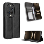 For Huawei nova 14 Ultra 5G Leather Case Wallet Stand Retro Texture Phone Cover