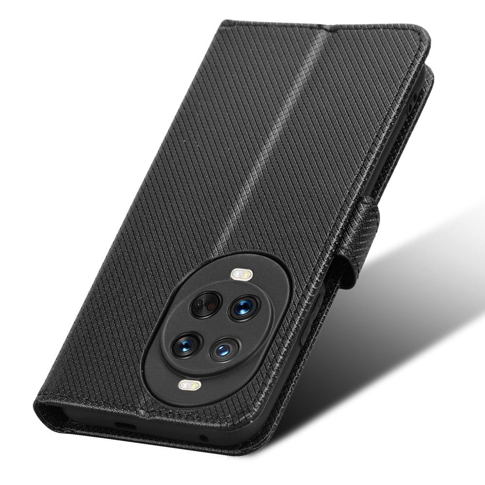 For Huawei nova 14 Ultra 5G Leather Wallet Case with Strap Diamond Texture Phone Cover
