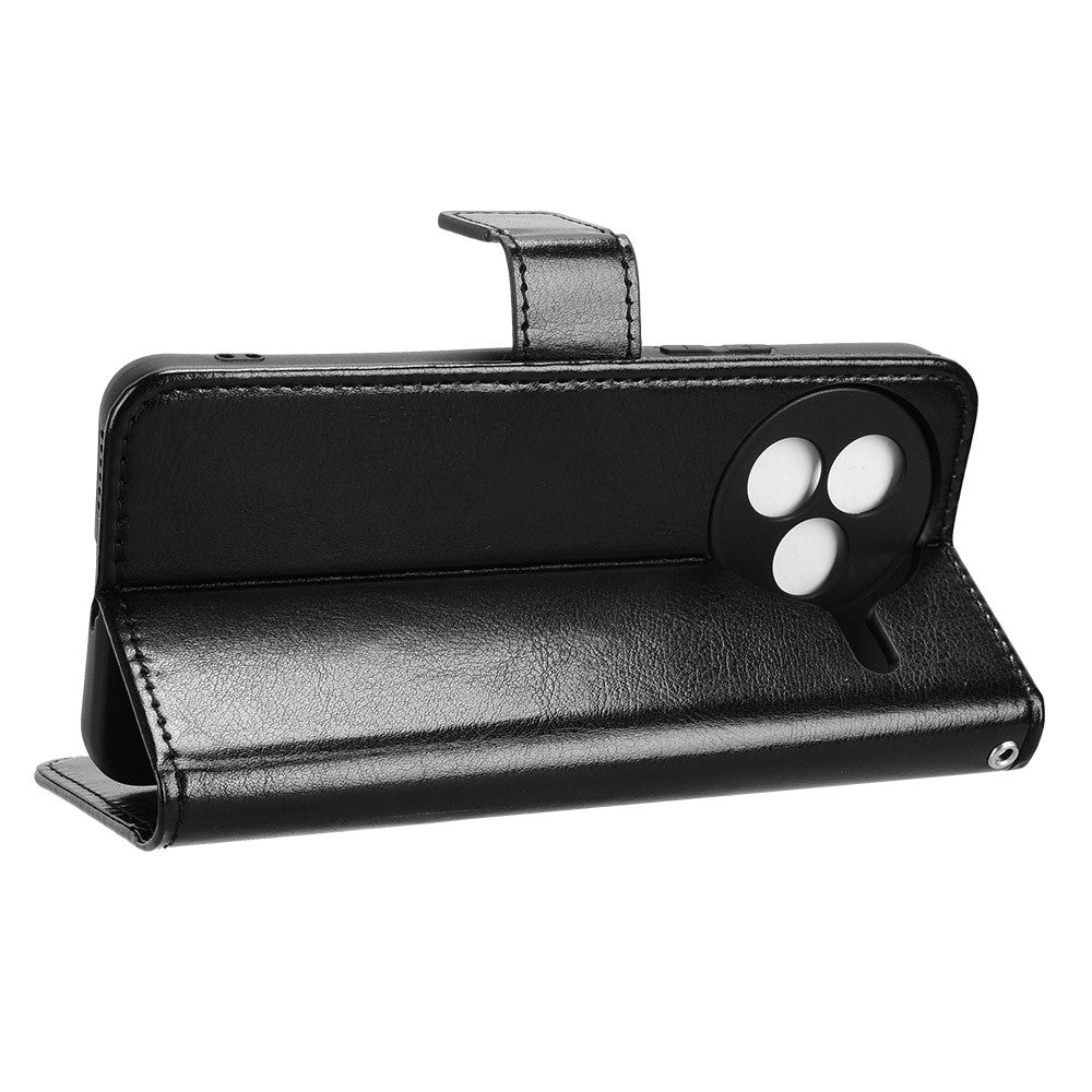 Xiaomi Civi 5 Pro 5G PU-läderskal med rem Crazy Horse Texture Phone Wallet Cover