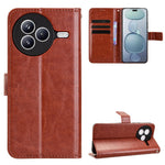 Xiaomi Civi 5 Pro 5G PU-läderskal med rem Crazy Horse Texture Phone Wallet Cover