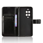 For Huawei nova 14 5G PU Leather Case with Strap Crazy Horse Texture Phone Wallet Cover