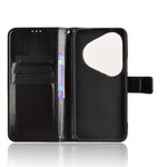For Huawei Pura 80 Ultra PU Leather Case with Strap Crazy Horse Texture Phone Wallet Cover