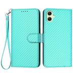 Til Samsung Galaxy A08 5G / A08 4G / A07 4G / A06 4G / A06 5G Wallet Etui med Rem Carbon Fiber Tekstur Læder Mobilcover