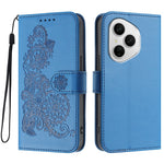 For Honor 400 Pro 5G (Global) Phone Cases Mandala Flower Leather Wallet Mobile Cover with Strap