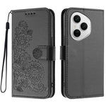 For Honor 400 Pro 5G (Global) Phone Cases Mandala Flower Leather Wallet Mobile Cover with Strap