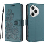 For Honor 400 Pro 5G (Global) Phone Cases Mandala Flower Leather Wallet Mobile Cover with Strap