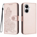 For Xiaomi Poco F7 5G / Redmi Turbo 4 Pro 5G Phone Cases Mandala Flower Leather Wallet Mobile Cover with Strap