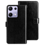 IDEWEI For Xiaomi Redmi Note 14S 4G Stand Case Crazy Horse Texture Leather Phone Cover