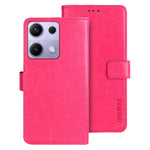 IDEWEI For Xiaomi Redmi Note 14S 4G Stand Case Crazy Horse Texture Leather Phone Cover