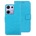 IDEWEI For Xiaomi Redmi Note 14S 4G Stand Case Crazy Horse Texture Leather Phone Cover