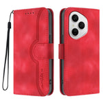 For Honor 400 Pro 5G (Global) Leather Case Wallet Stand Smile Imprinted Phone Cover with Strap