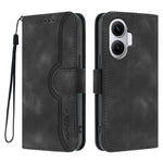 For Xiaomi Poco F7 5G / Redmi Turbo 4 Pro 5G Leather Case Wallet Stand Smile Imprinted Phone Cover with Strap