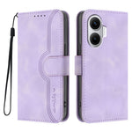 For Xiaomi Poco F7 5G / Redmi Turbo 4 Pro 5G Leather Case Wallet Stand Smile Imprinted Phone Cover with Strap