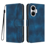 For Xiaomi Poco F7 5G / Redmi Turbo 4 Pro 5G Leather Case Wallet Stand Smile Imprinted Phone Cover with Strap