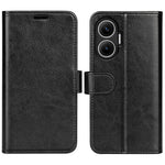 For Xiaomi Poco F7 5G / Redmi Turbo 4 Pro 5G Case Crazy Horse Texture Stand Leather Phone Cover