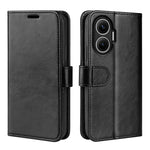 For Xiaomi Poco F7 5G / Redmi Turbo 4 Pro 5G Case Crazy Horse Texture Stand Leather Phone Cover