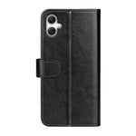 Samsung Galaxy A08 5G / A08 4G / A07 4G / A07s 4G / F07 4G / M07 4G-cover i Crazy Horse-tekstureret standerlæder
