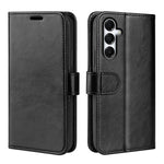 Samsung Galaxy A18 5G / A18 4G / A17 5G / 4G / F17 5G / M17 5G-cover, Crazy Horse-tekstureret stativetui i læder