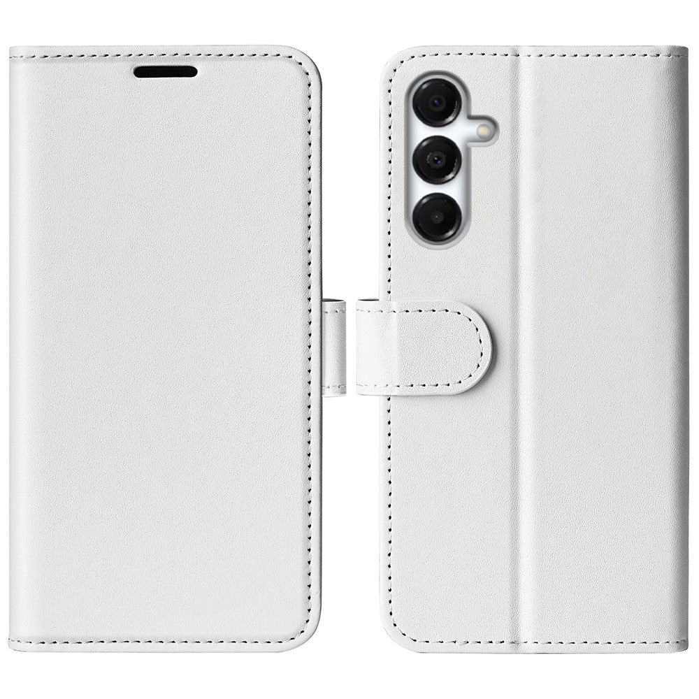 Samsung Galaxy A18 5G / A18 4G / A17 5G / 4G / F17 5G / M17 5G-cover, Crazy Horse-tekstureret stativetui i læder