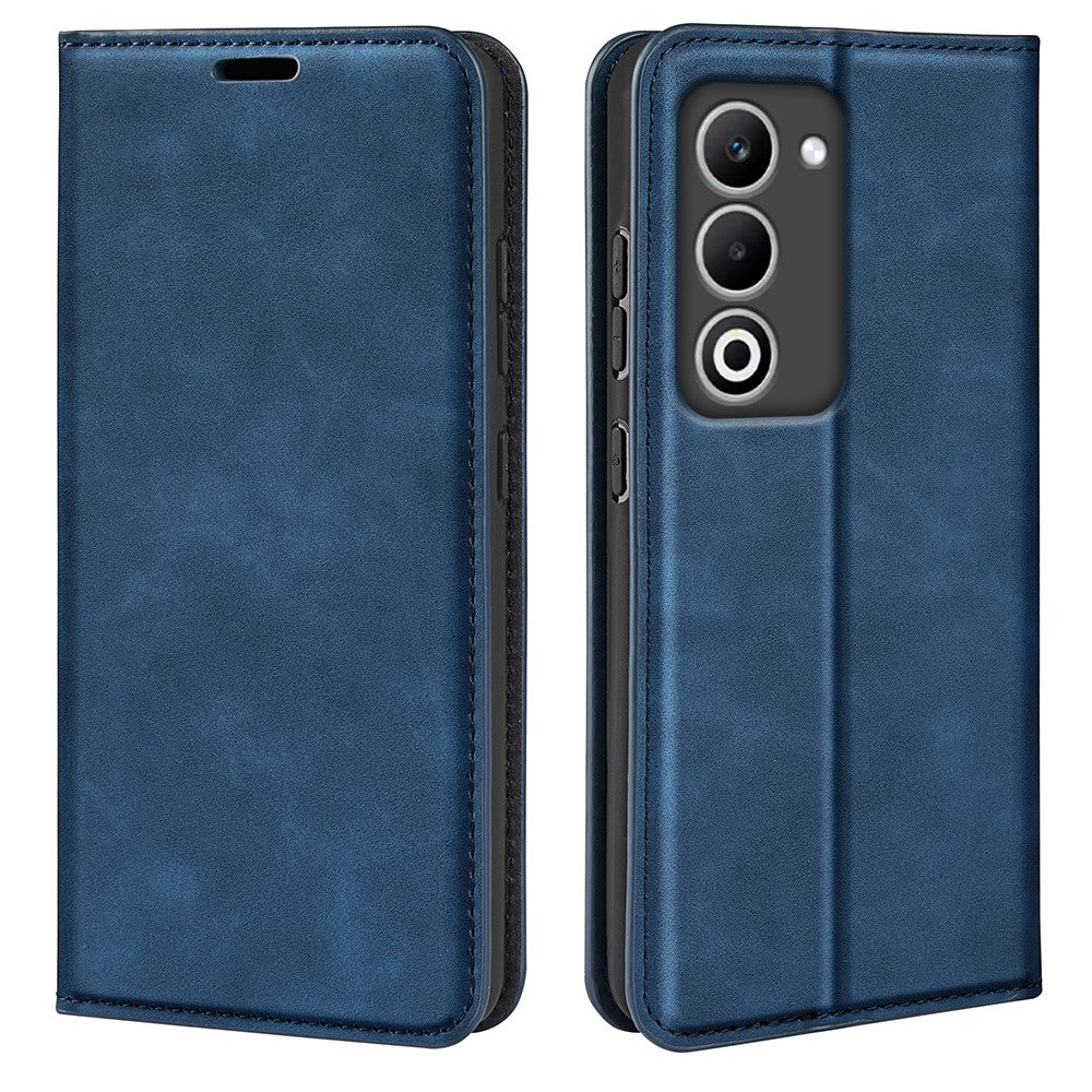 For Oppo A5 5G Case Skin Touch Leather Wallet Phone Cover