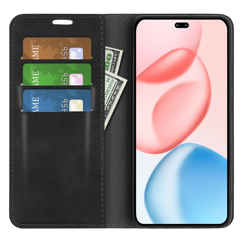 For Honor 400 Pro 5G (Global) Case Skin Touch Leather Wallet Phone Cover