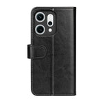 For Oppo Reno14 Pro 5G (Global) Case Crazy Horse Texture Stand Leather Phone Cover